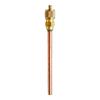 Unidirectional Thickened Copper Needle Valve for Refrigerant Charging