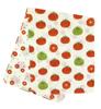 Gauze Tenugui Hand with Tomato [Kurochiku] Double-sided (Japanese Towel) Pattern, Triple-layered Gauze, Double-sided Pattern, 100% Cotton.
