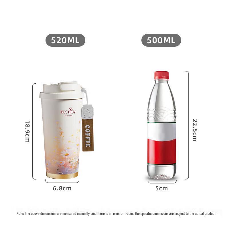 FUGUANG Insulated Ceramic Lined Travel Mug