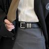 Elegant Black Womens Belt Timeless Simple Style Perfect For Everyday Fashion Needs