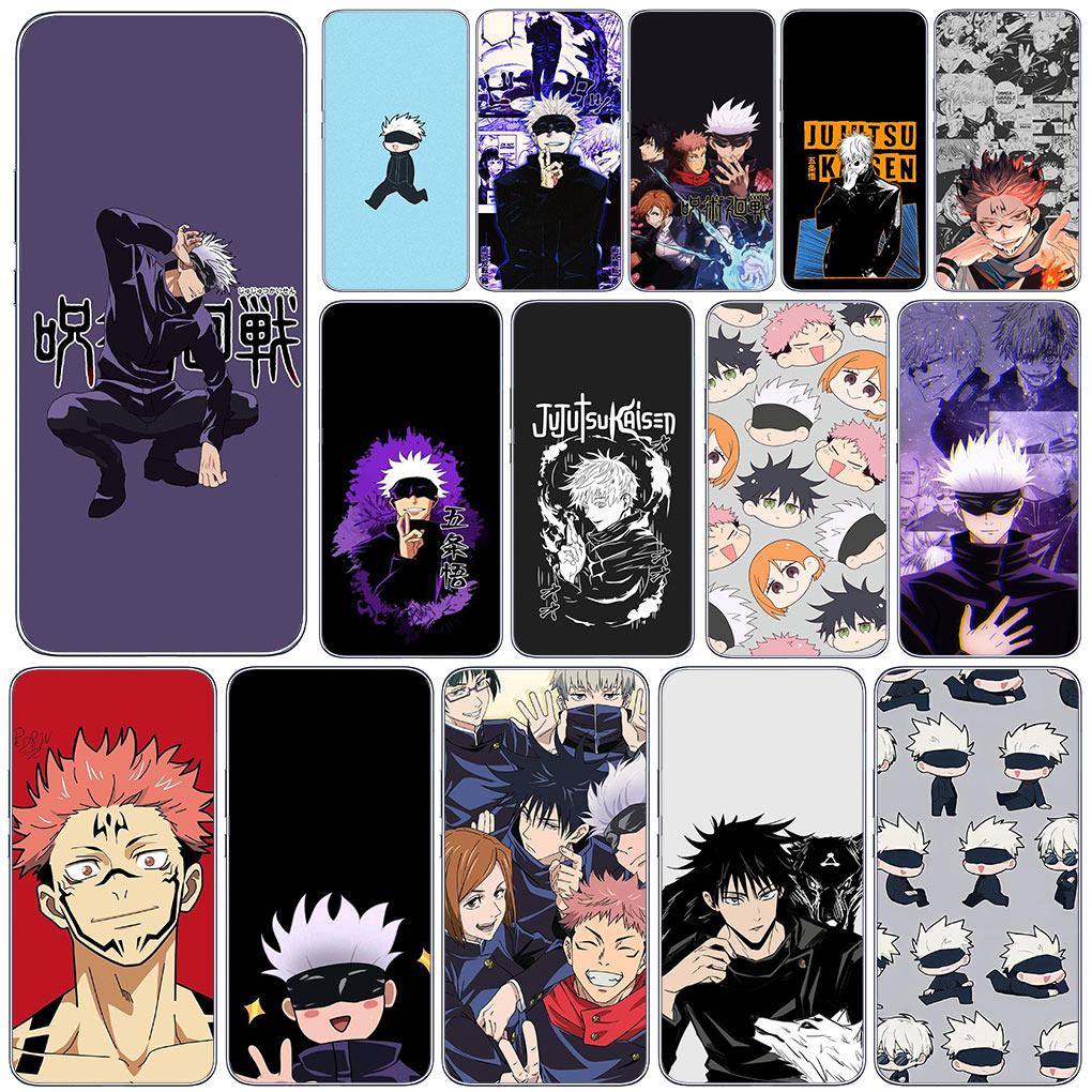 Gojo Satoru Jujutsu Kaisen Itadori Yuji Cover Phone Case for Samsung Galaxy A04 A14 A23 A34 A54 M23 M33 M52 M53 M30S M31 M51 M21