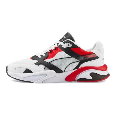 X-Ray Millennium Fabric Versatile Comfortable Low-Top Lifestyle Sneakers Unisex Sneakers White Red Black 375999-13