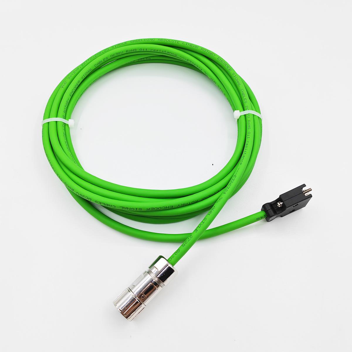 

Siemens V90 Motor Cable with Power, Encoder, and Brake Functions