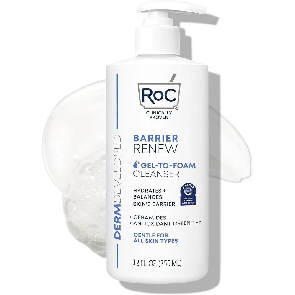 

RoC Barrier New Cleanser Gel-to-Foam 355ml