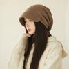 Casual Womens Foldable Knit Beanie With Breathable Polyester For Fall And Winter
