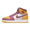 Baskets Air Jordan 1 Retro High OG GS Brotherhood Enfants Or Or Universitaire Lumière-Bordeaux 575441-706