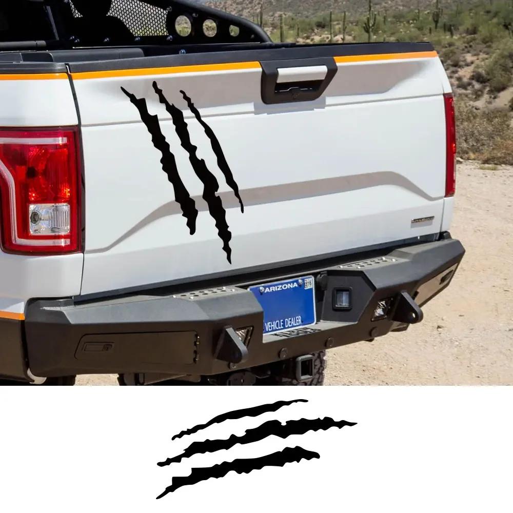 Αυτοκόλλητα Πίσω Κάλυμμα Ουράς Φορτηγού Pickup Διακοσμητικά Αυτοκόλλητα Για Ford F150 Raptor Isuzu Dmax Chevrolet Silverado Αξεσουάρ Αυτοκινήτου