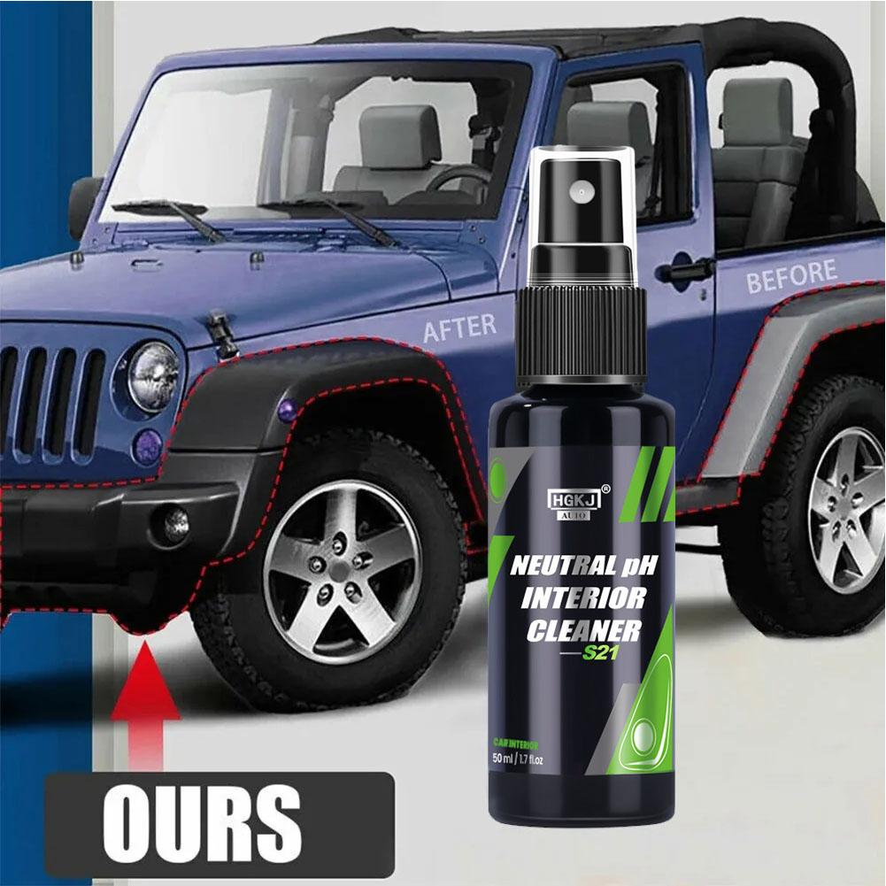 Auto Kunststoff Auffrischer Politur Lederreiniger Spray Rücken Renovierer Detaillierung Auto Auto Glanz zu Beschichtung Zubehör Autoreparatur B1M2