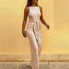 Tuta da donna accattivante Comodo poliestere Sexy glitter Tuta romper da donna per tutti i giorni