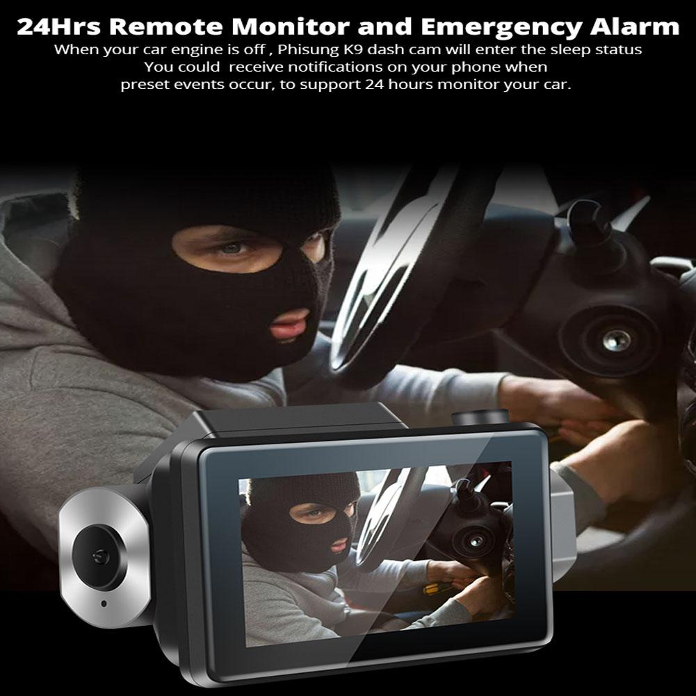 Smart Dash Cam Car DVR 1080P HD Car Camera  Driving Night Vision WiFi Recorder 10.5x3.5cm