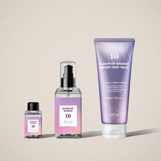 Choose one of three ARVO 10 Bloom of Sharon hair colors