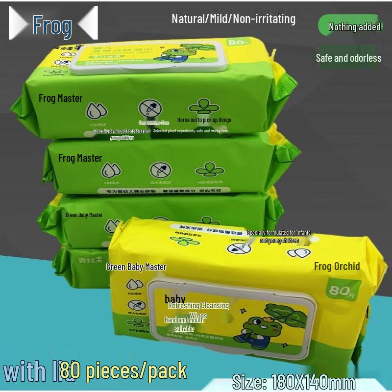 Frog Prince Moisturizing Soft Baby Wipes