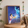 Disney Aladdin Genie Lamp DIY Oil Painting Art Painting Kit Home Wall Decor Handmade Gift For Room Bedroom Living Room Wall Art Decor