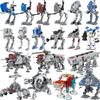 MOOXI Vollständigstes Star Wars AT Laufmaschine Bausatz für Erwachsene MOC Steine Modellbausatz DIY Spielzeug für Kinder Jungen Mädchen Geschenke