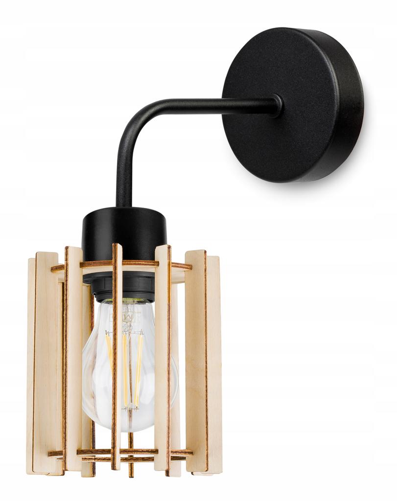 Wall Lamp, Square Lamp, Ceiling Lamp, Wooden Lampshade, Led