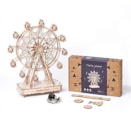Robotime 3D Wooden Puzzle, Craft, Building & Assembly Toy, Educational Wooden Toy for Boys, Girls, and Adults, Perfect As a Gift for New Year's, Birth