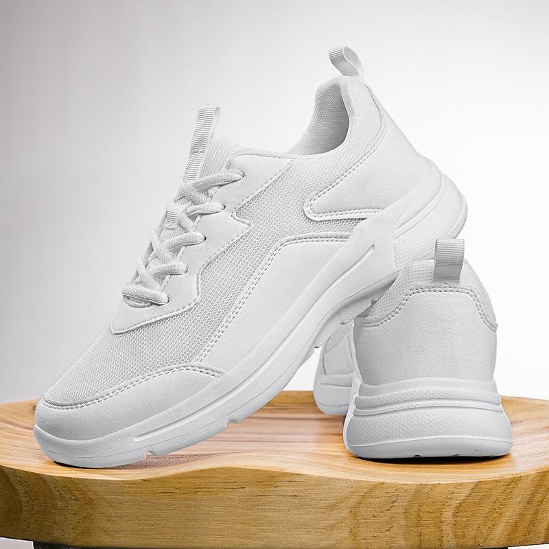 

Spring and Autumn new platform men s shoes breathable bread soft-soled skateboard shoes fashionable casual shoes versatile 48