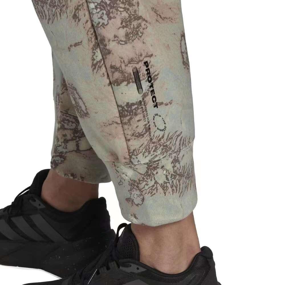 Adidas Loose Fit Cuffed Comfortable Casual Pants Men Bottoms HG6433