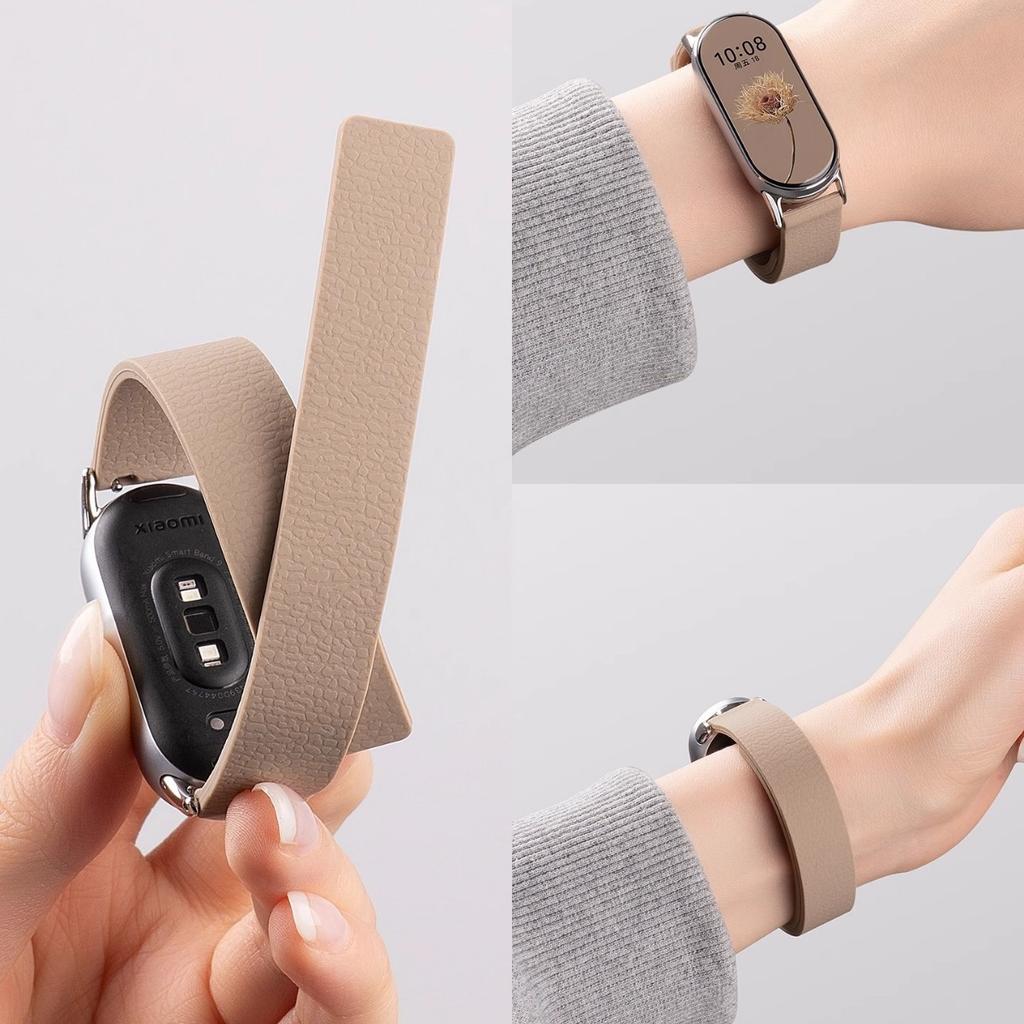 Siliconen Lusbandje Voor Xiaomi Mi Band 10 9 8 Magnetische Armband Vervangbare Polsband Correa Voor Xiaomi Band 10 Sporthorlogeband