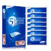 5D Teeth Whitening Strips for Sensitive Teeth, Remove Stains From Coffee And Wine, Enamel Safe At Home Whitening Kit-7/14/21Pairs