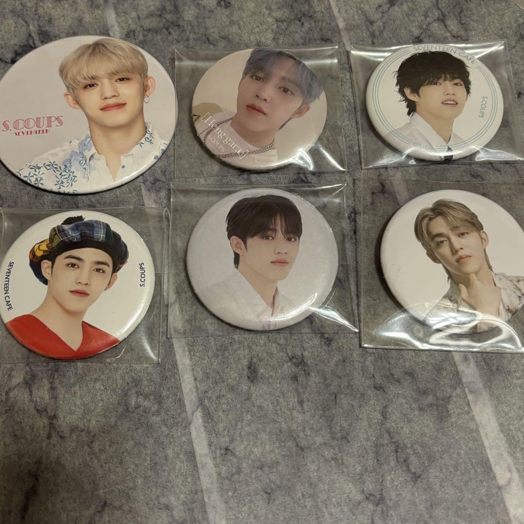 

[USED] Seventeen S.Coups Can Badge