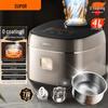 SUPOR 4L 316L Stainless Steel 0-Coating Smart Electric Rice Cooker CN Plug (adapter Included)