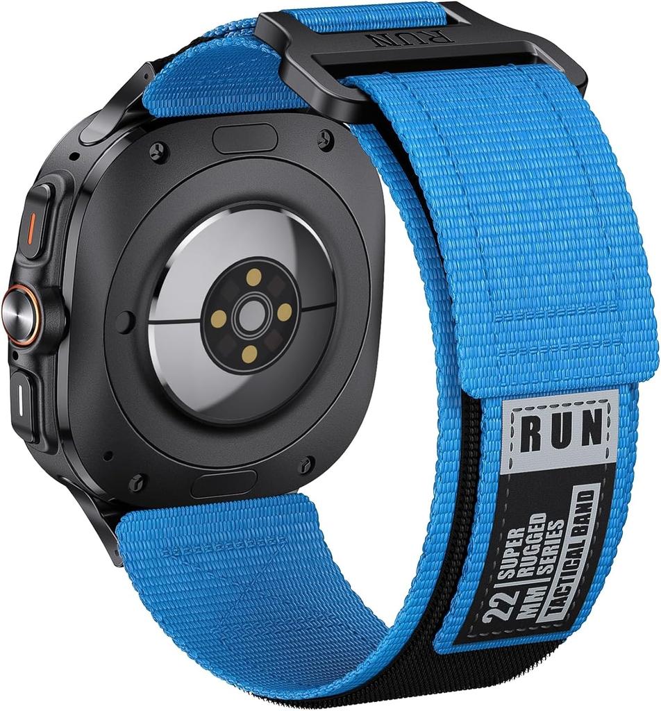 Blød Nylonrem til Samsung Galaxy Watch Ultra8 47mm Bånd Sportsrem Armbånd Til Galaxy Watch8 40 44mm Mænd Kvinder Urrem