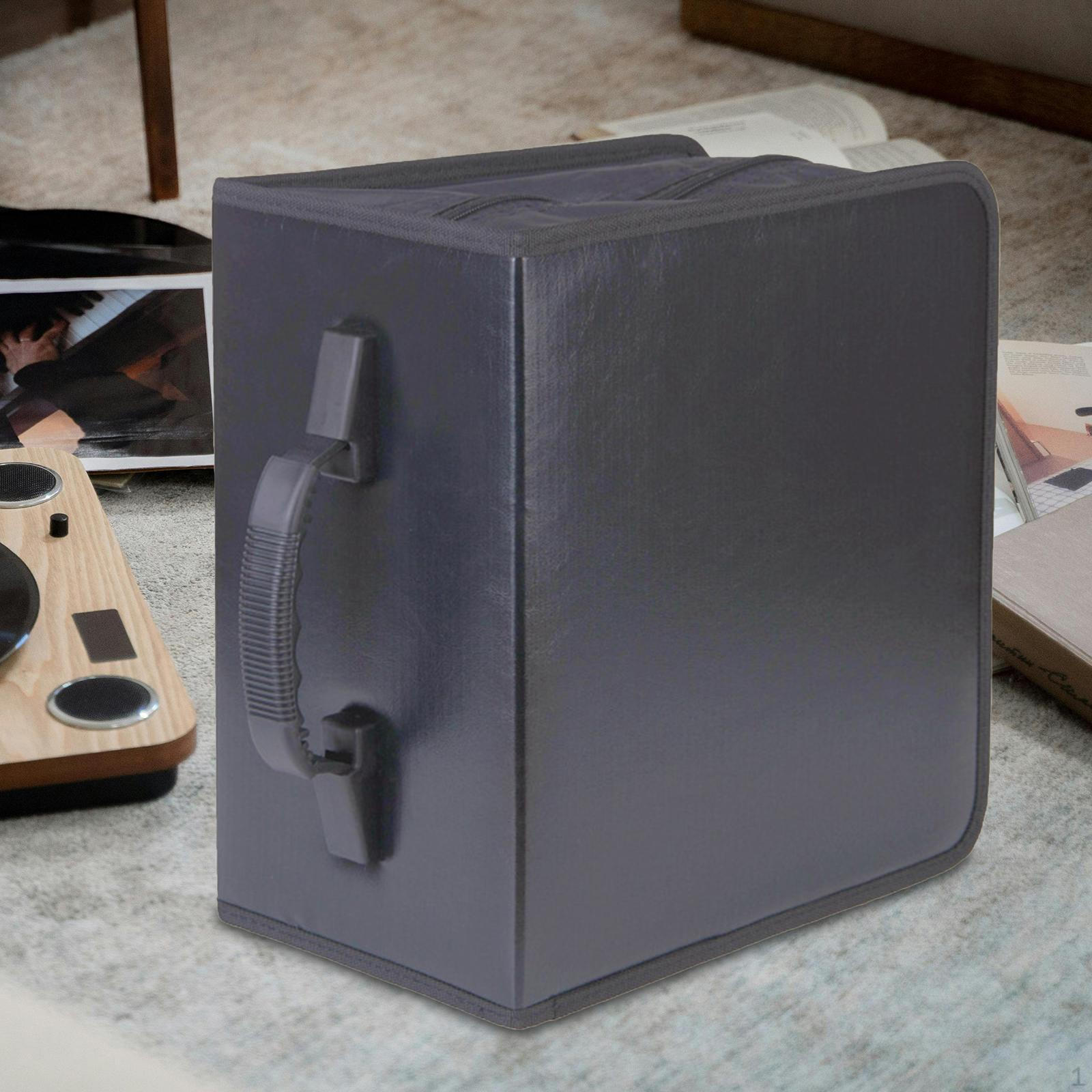 

CD Case DVD Storage Holder Album Binder PU Leather Travel Carrying Protector Portable Wallet