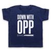 RUNTER MIT OPP INOFFIZIELL JA DU KENNST MICH HIP HOP KIDS KINDER T-Shirt