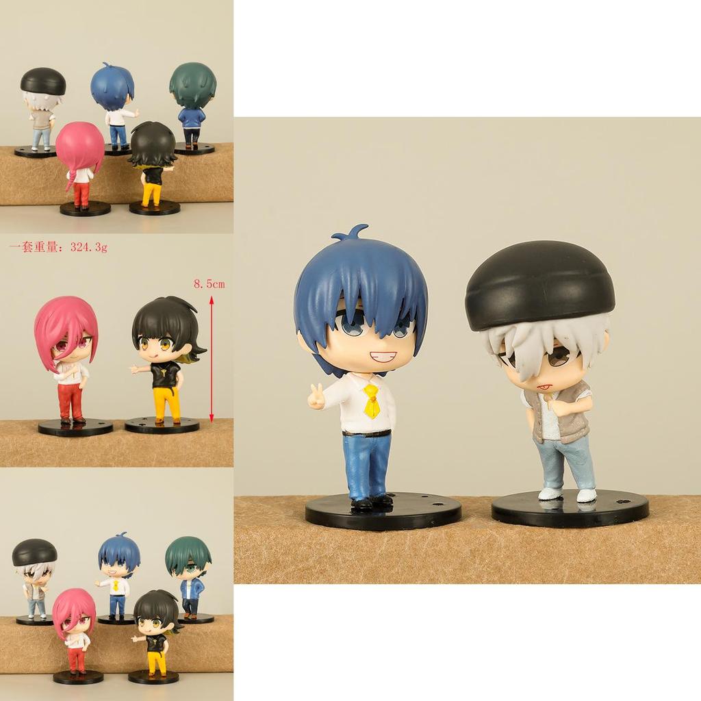 Detailed 8.5cm Blue Prison Anime Figurines High-quality Pvc Collectible Toys