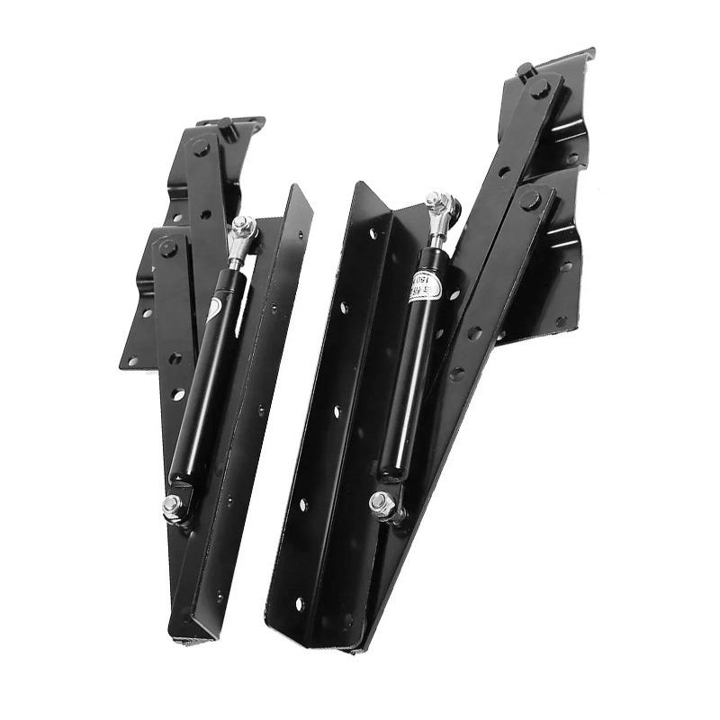2 PIEZAS Mesa de Té Plegable con Tapa Elevable Bisagra Hidráulica Estante Elevable para Muebles Estante Elevador de Mesa Hardware Estante