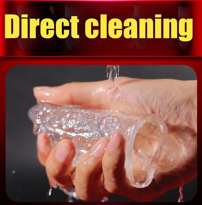 Cock Ring Chastity For Men Erection Ejaculation Delay Enlargement Extender Penis No Vibrator Sex Toys For Couples Adult Sex Shop 18+