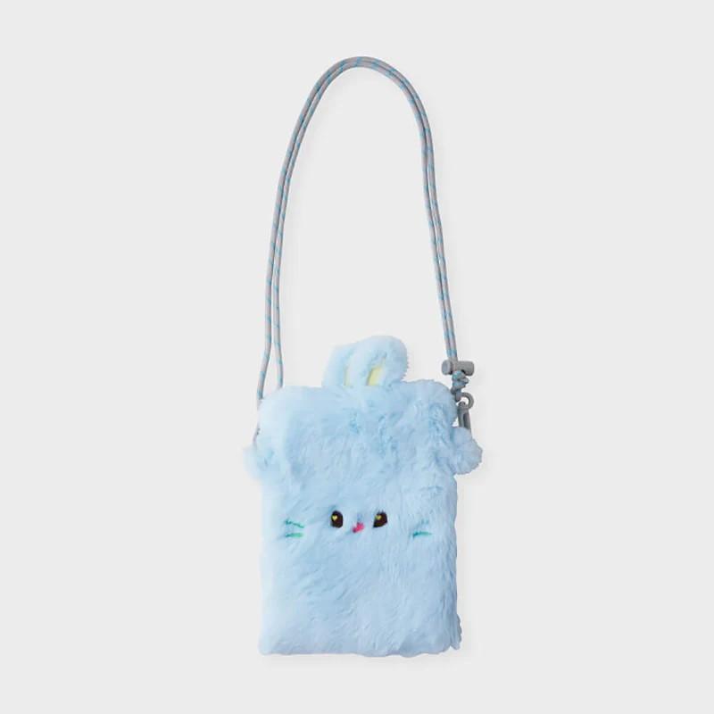 NewJeans X LINE FRIENDS MD Bunini Plush Crossbody Mini Bag