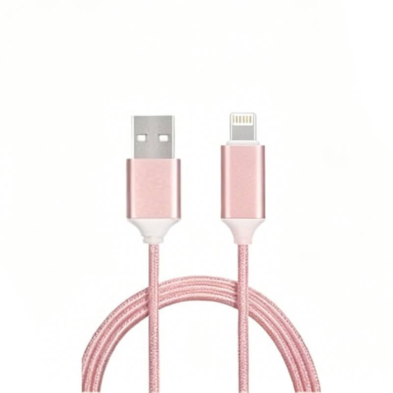 Apple Iphone Lightning Charging Cable With Nylon Braided Design For Fast Data Transfer