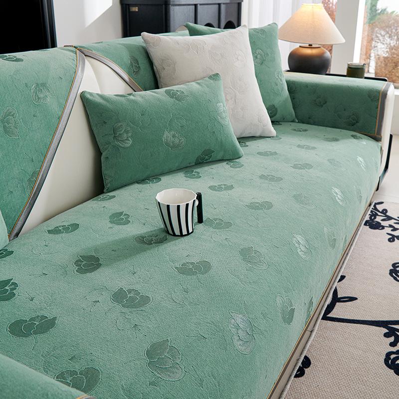 

Подушка для дивана из синели, не царапающая, высококачественная нескользящая всесезонная универсальная подушка для сиденья, диван из палисандра, китайский чехол для подушки, полотенце 70*70cm