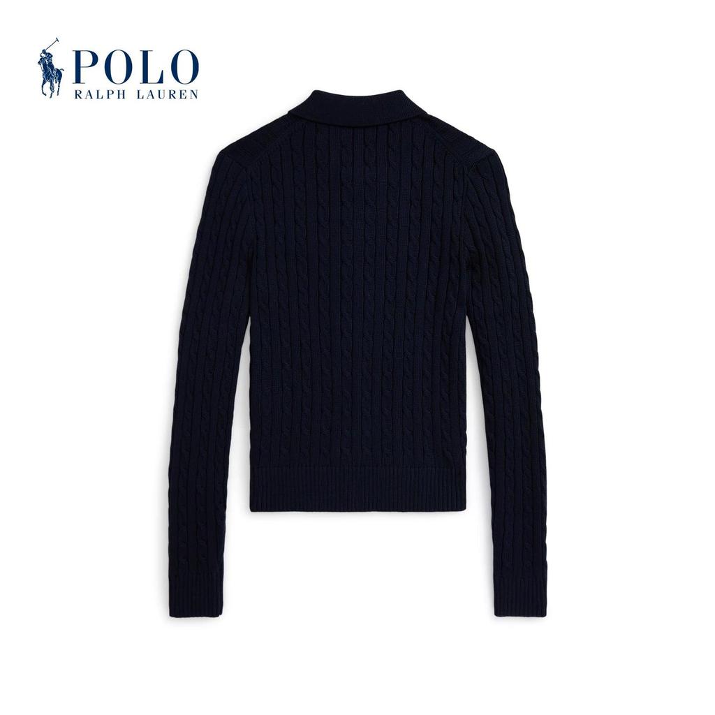 Polo Ralph Lauren Slim Fit Cable Knit Cardigan Women Knitwear WMPOSWENDW20482