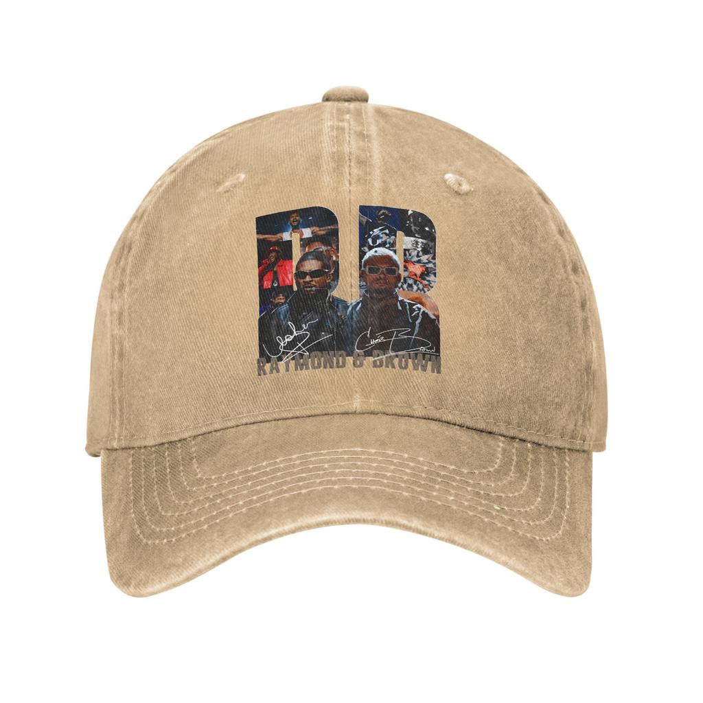 Berretti da Baseball e Outfit per Tour RB di Chris Brown Usher per Unisex Cappello Trucker Regolabile