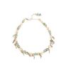 Womens Vintage-Inspired Natural Stone Beaded Bracelet With Copper Accents Geometric Design Minimalist Luxury Jewelry