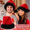 Christmas Hat Black Red Adult Christmas Hat New Year's Party