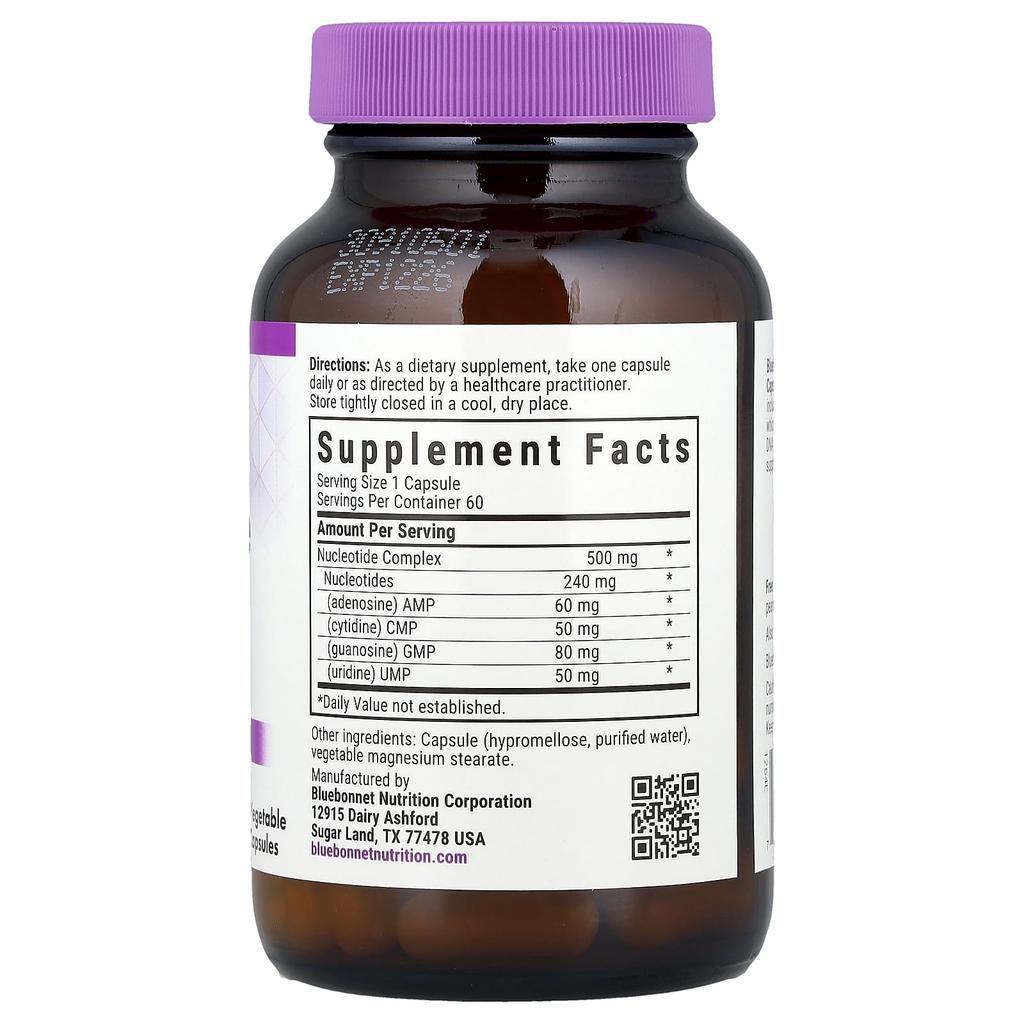 Nucleotide Complex, Rna/Dna, 60 Veggie Capsules