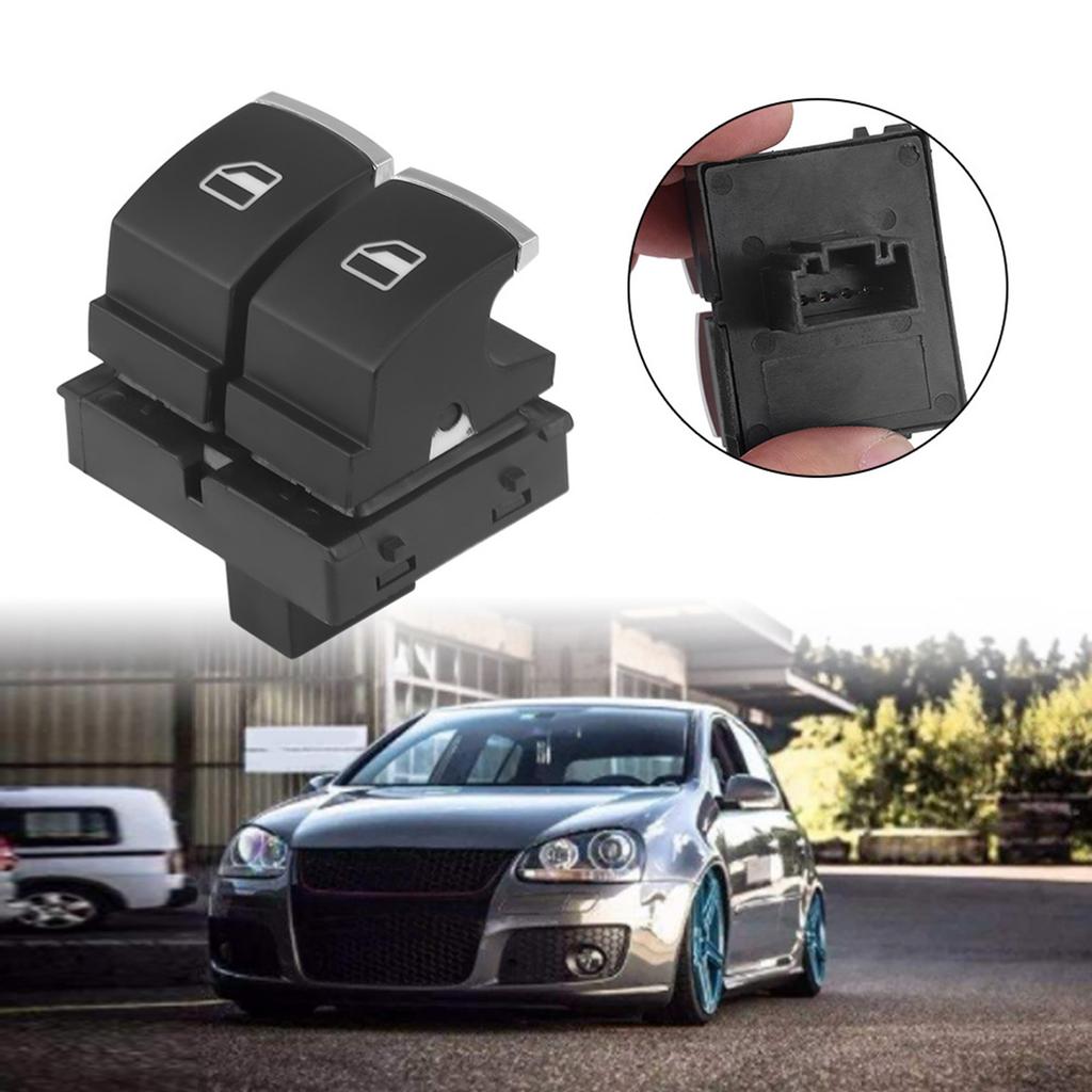 Car Power Window Control Switch for  Eos Golf MK5 MK6 GTI 2 Door 5K3 959 857