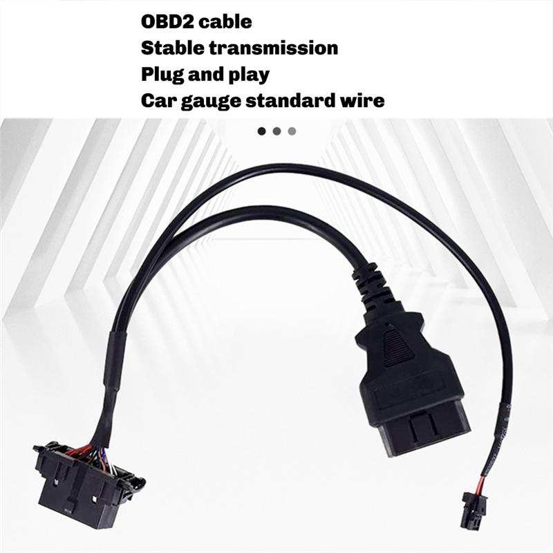 Bypass Cable OBD2 Cable Car OBD 16PIN Adapter OBD2 Cable For Benz For 2018- Dodge Cumm RAM HD