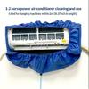 Summer Large Air Conditioning Cleaning Cover Kit 36000BTU Hanging AC Reusable Thickened Dust Water Bag Support Plate Cleaner Set