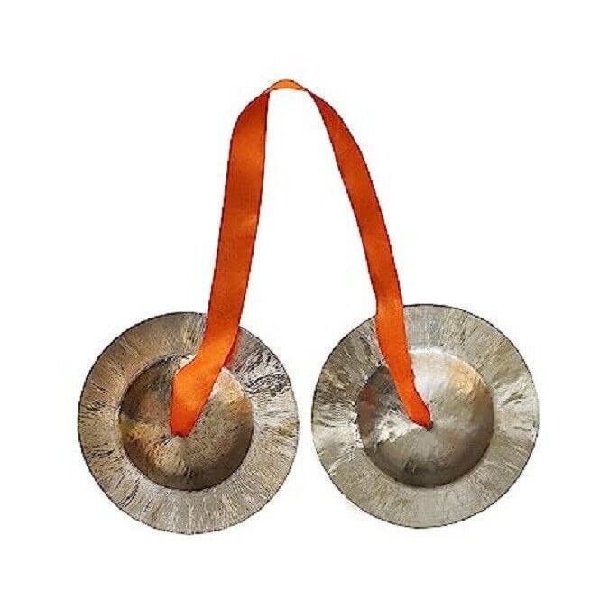 

Brass Hand Manjeera Kartal 6 Inches MN1566
