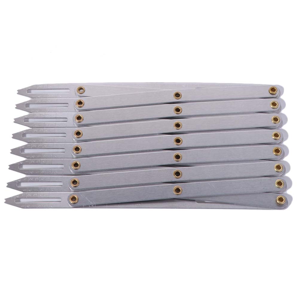 Adjustable Length Expanding Rule Buttonhole Mark Isometric Divider Sewing Gauge Tool DIY Multifunctional