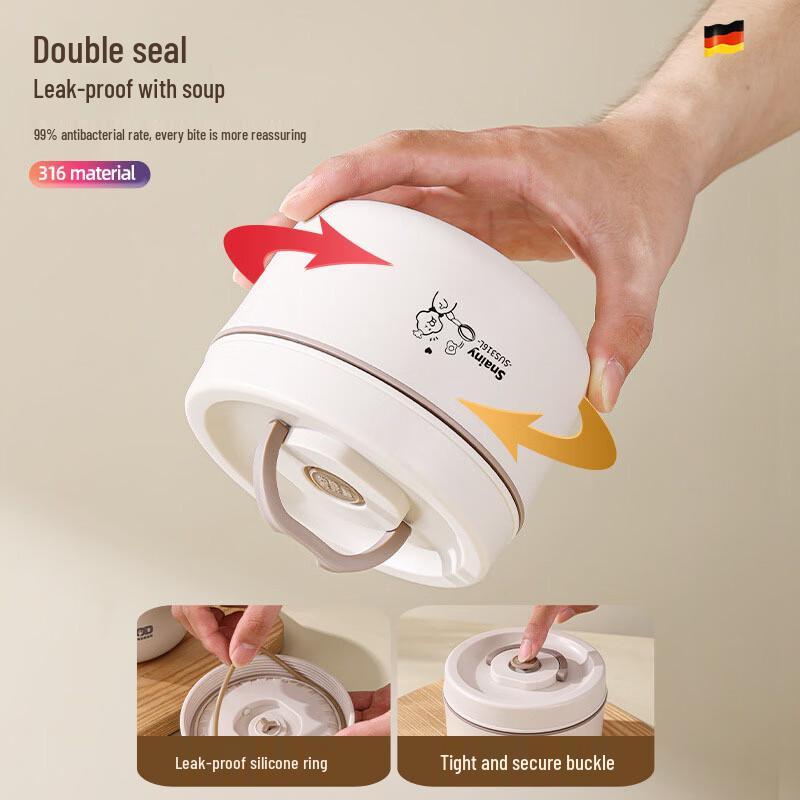 316 Stainless Steel Insulated Lunch Box