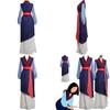 Elegantes Mulan Traditionelles Kimono-Kleid Komplettes Set für Halloween-Party Cosplay