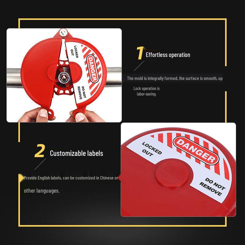 Weibada Industrial Valve Lockout Safety Kit