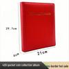 Red 420 pockets 10 pages/book