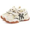 MLB Slip Resistant Support Slip Resistant Support Low Top Chunky Sneakers Unisex Beige Brown Black 3ASHBNA3N-50CRS(Team131-2)